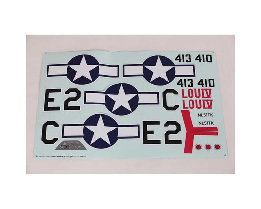 Decal Sheet for P-51D 1.5m Mustang (EFL01270)