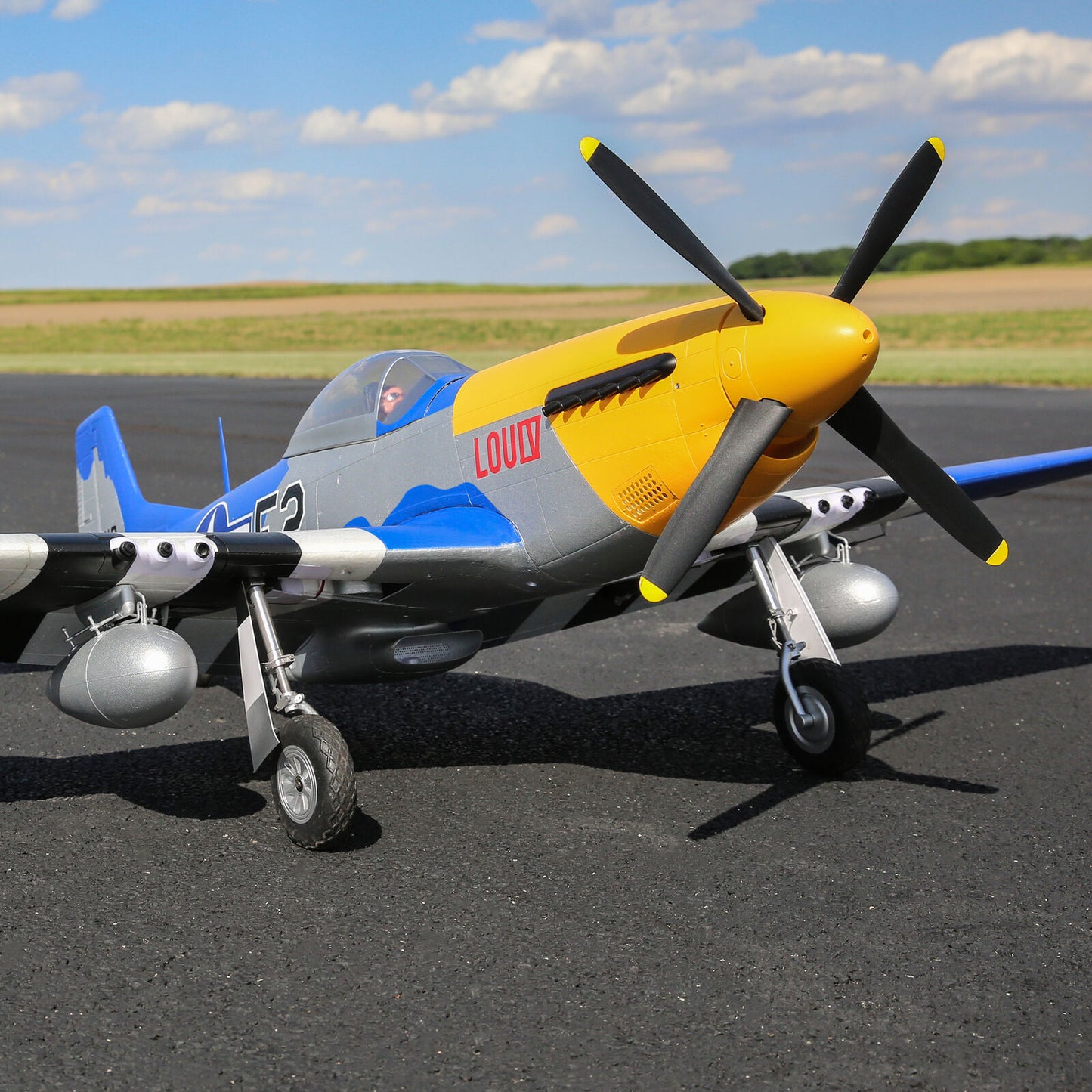 P-51D Mustang 1.5m PNP (EFL01275)