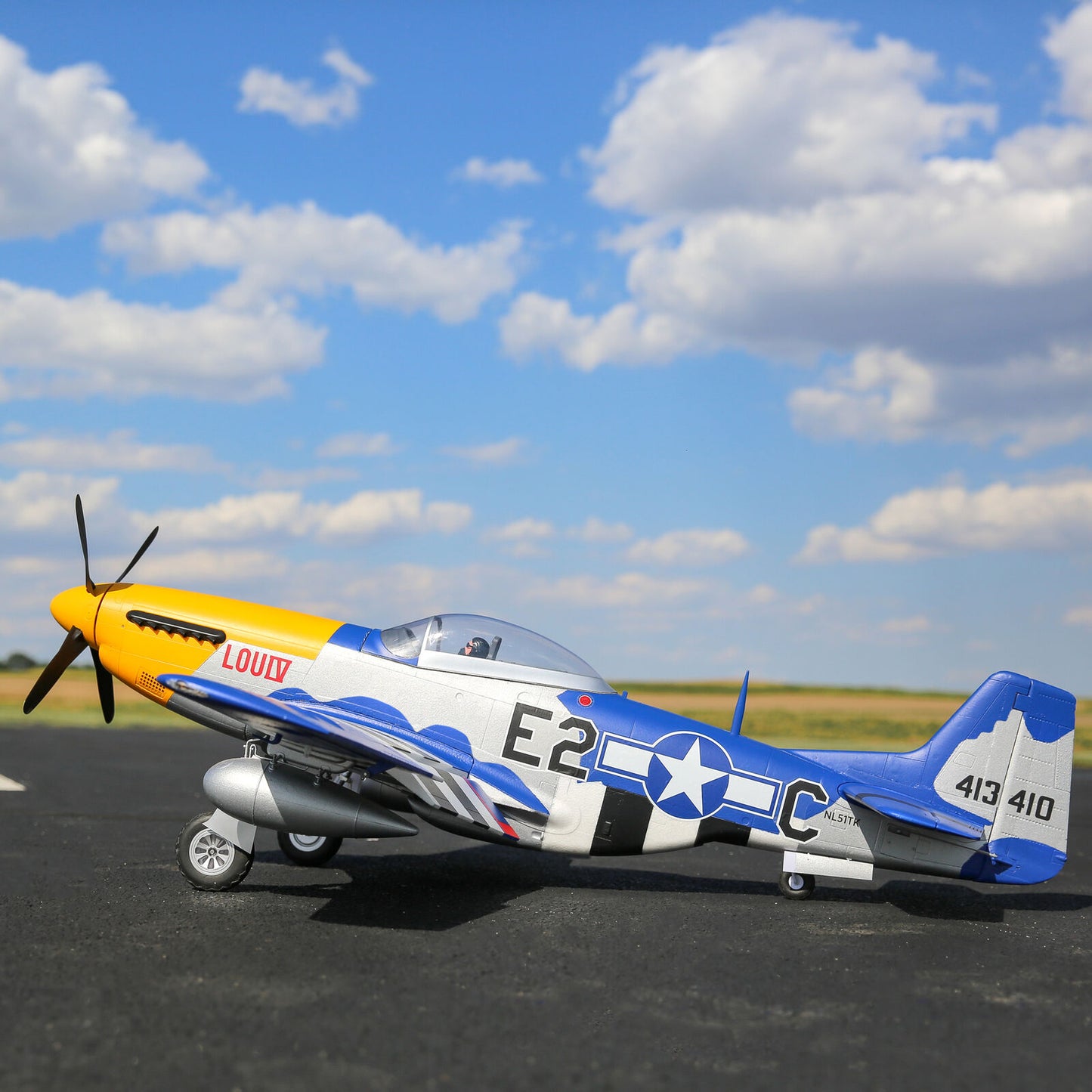 P-51D Mustang 1.5m PNP (EFL01275)