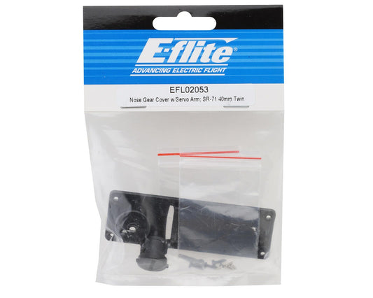 Nose Gear Cover with Servo Arm for SR-71 Twin 40mm (EFL02053)