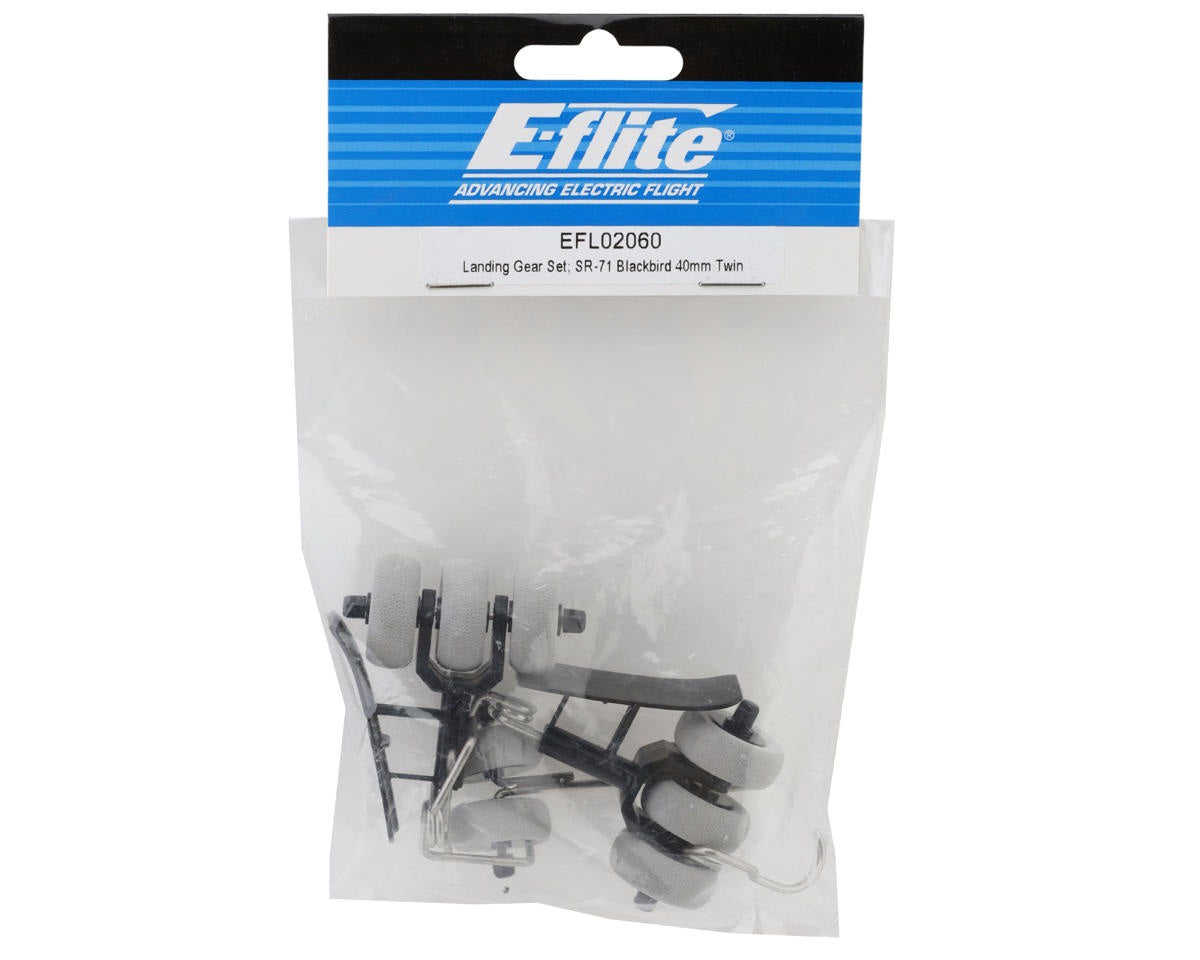 Landing Gear Set for SR-71 Blackbird Twin 40mm (EFL02060)