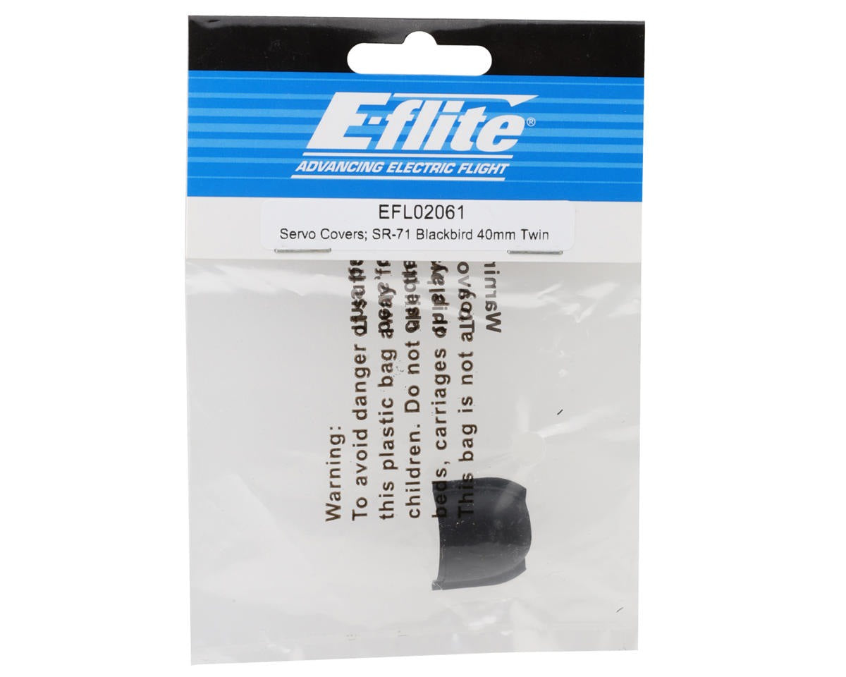 Servo Covers for SR-71 Blackbird Twin 40mm (EFL02061)