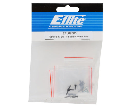 Screw Set for SR-71 Blackbird Twin 40mm EDF (EFL02065)