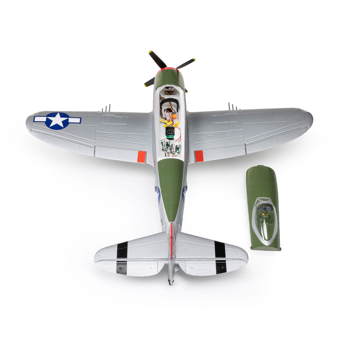Micro P-47 Thunderbolt BNF Basic (EFL07050)_10
