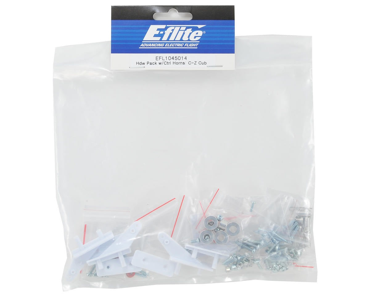 Hardware Pack with Control Horns for Carbon-Z Cub (EFL1045014)
