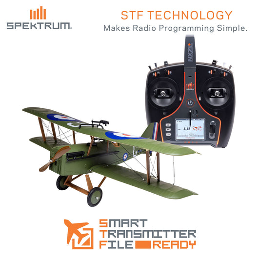 S.E.5a 900mm BNF Basic with AS3X and SAFE Select