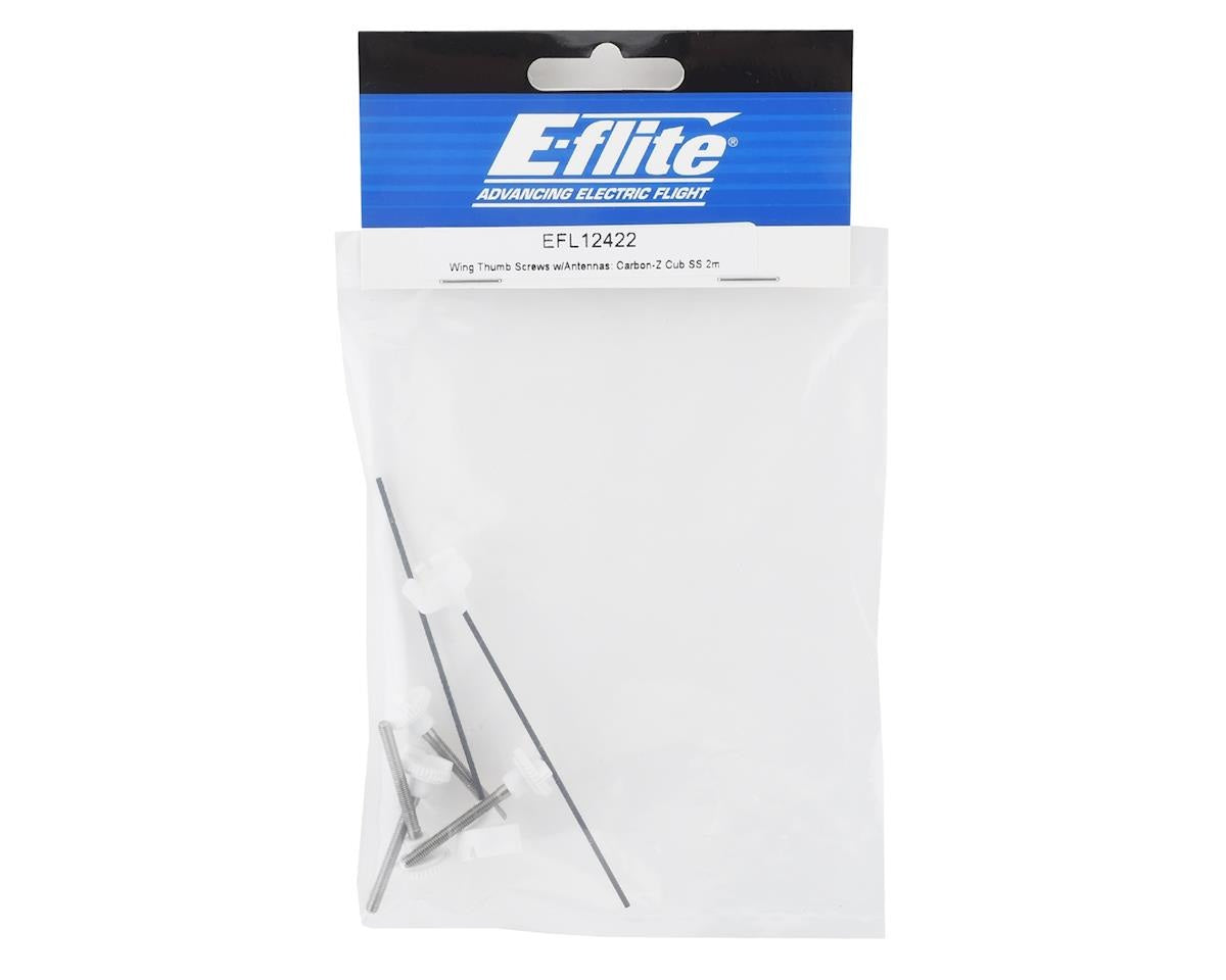 Wing Thumb Screws with Antennas for Carbon-Z Cub SS 2m (EFL12422)