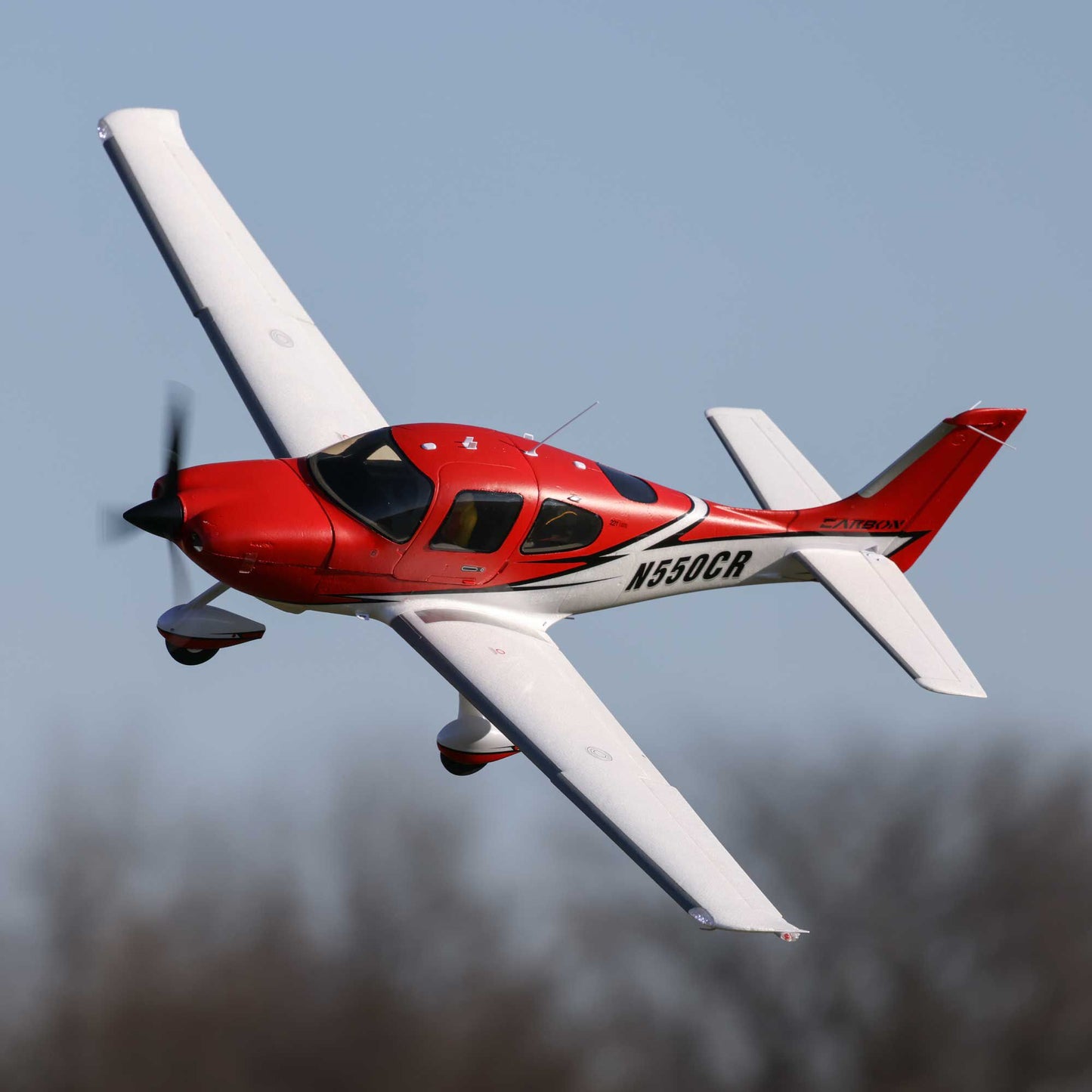 Cirrus SR22T Red 1.5m BNF Basic (EFL15950)_6