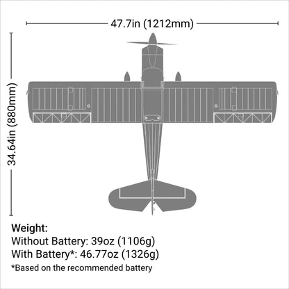 Super Decathlon 1.2m BNF Basic (EFL20550)_24