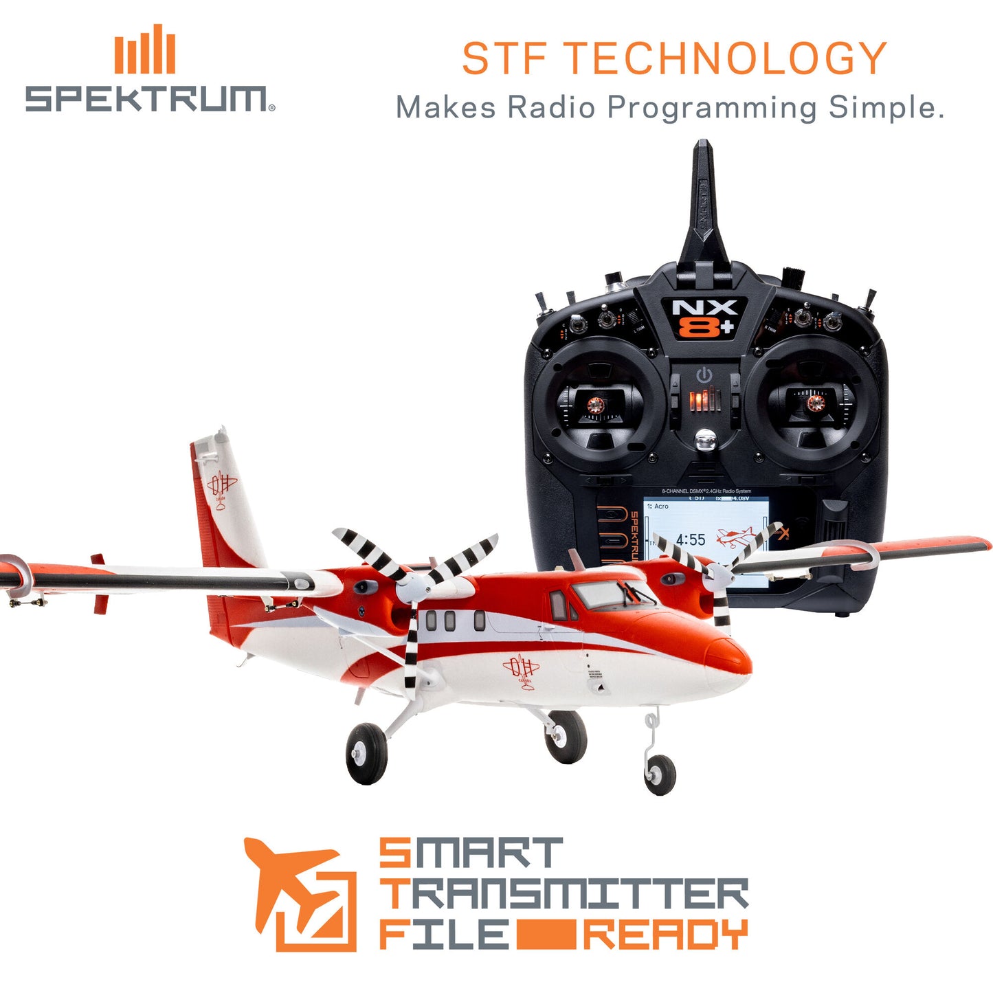 DHC-6 Twin Otter 1.4m BNF Basic with AS3X+ and SAFE Select_28