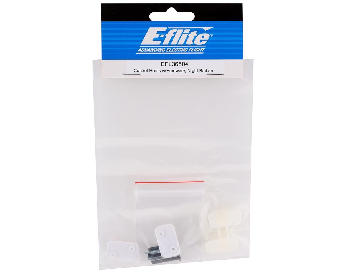Control Horns & Wing Bolt Set for Night Radian (EFL36504)