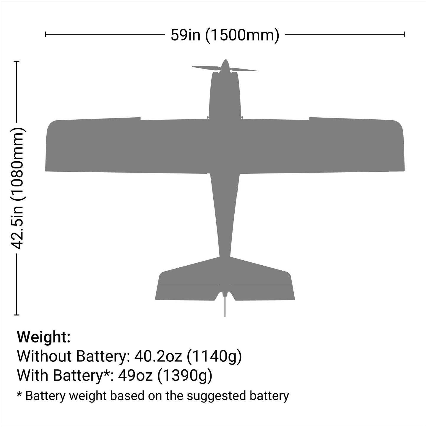 Apprentice STS 1.5m Smart Trainer with SAFE RTF Basic (EFL370001)