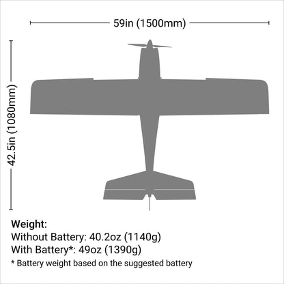 Apprentice STS 1.5m Smart Trainer with SAFE RTF Basic (EFL370001)