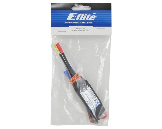 40-Amp Linear Mode BEC Brushless ESC with EC3 Connector (EFL725018)