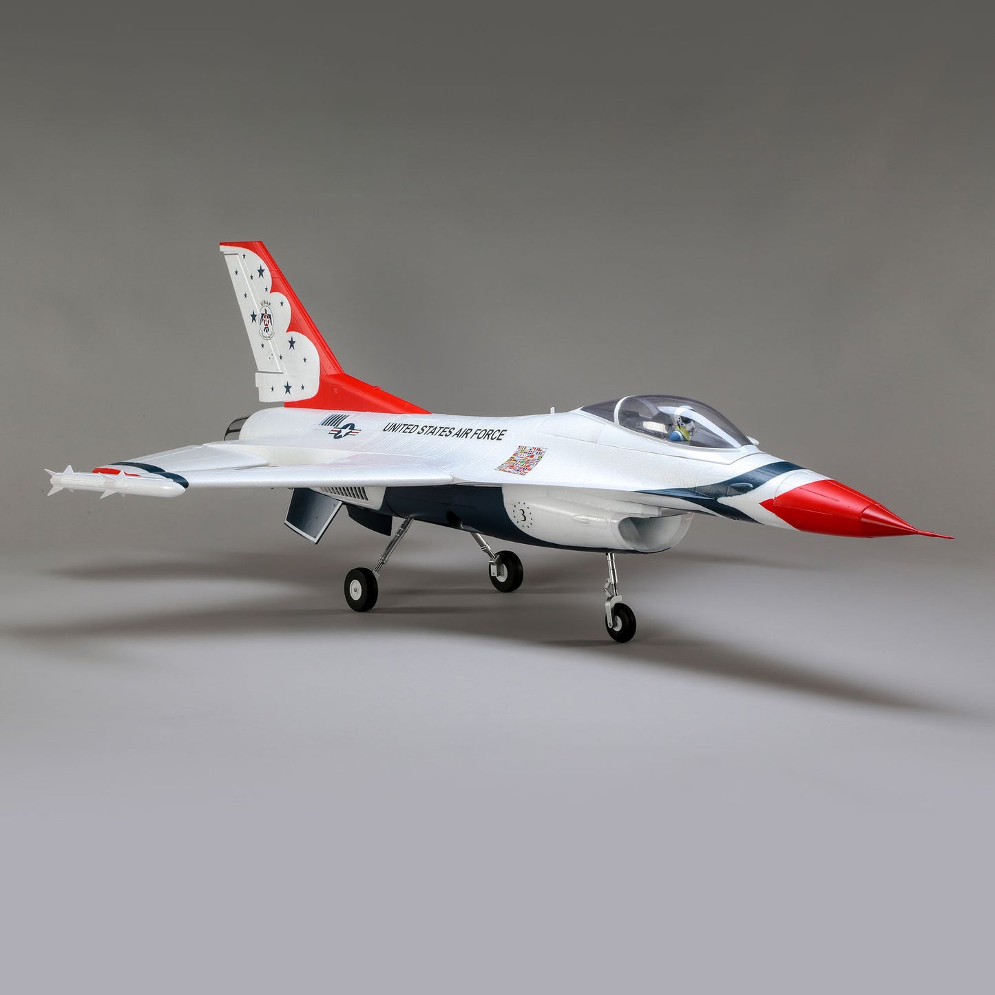 F-16 Thunderbirds 70mm EDF BNF Basic (EFL78500)