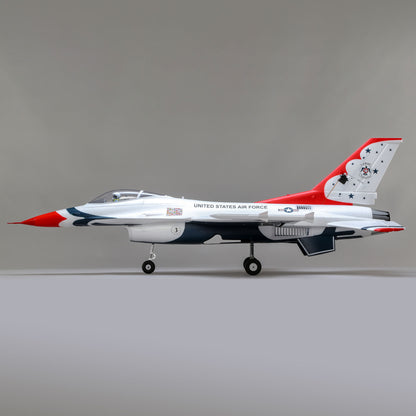 F-16 Thunderbirds 70mm EDF BNF Basic (EFL78500)