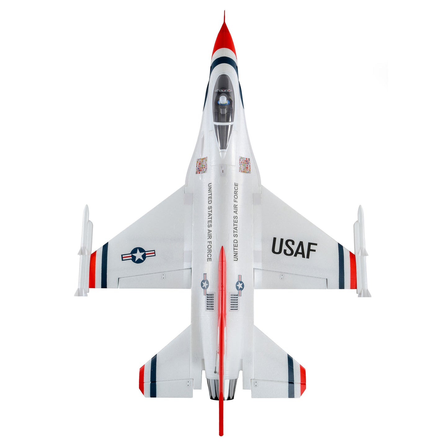 F-16 Thunderbirds 70mm EDF BNF Basic (EFL78500)