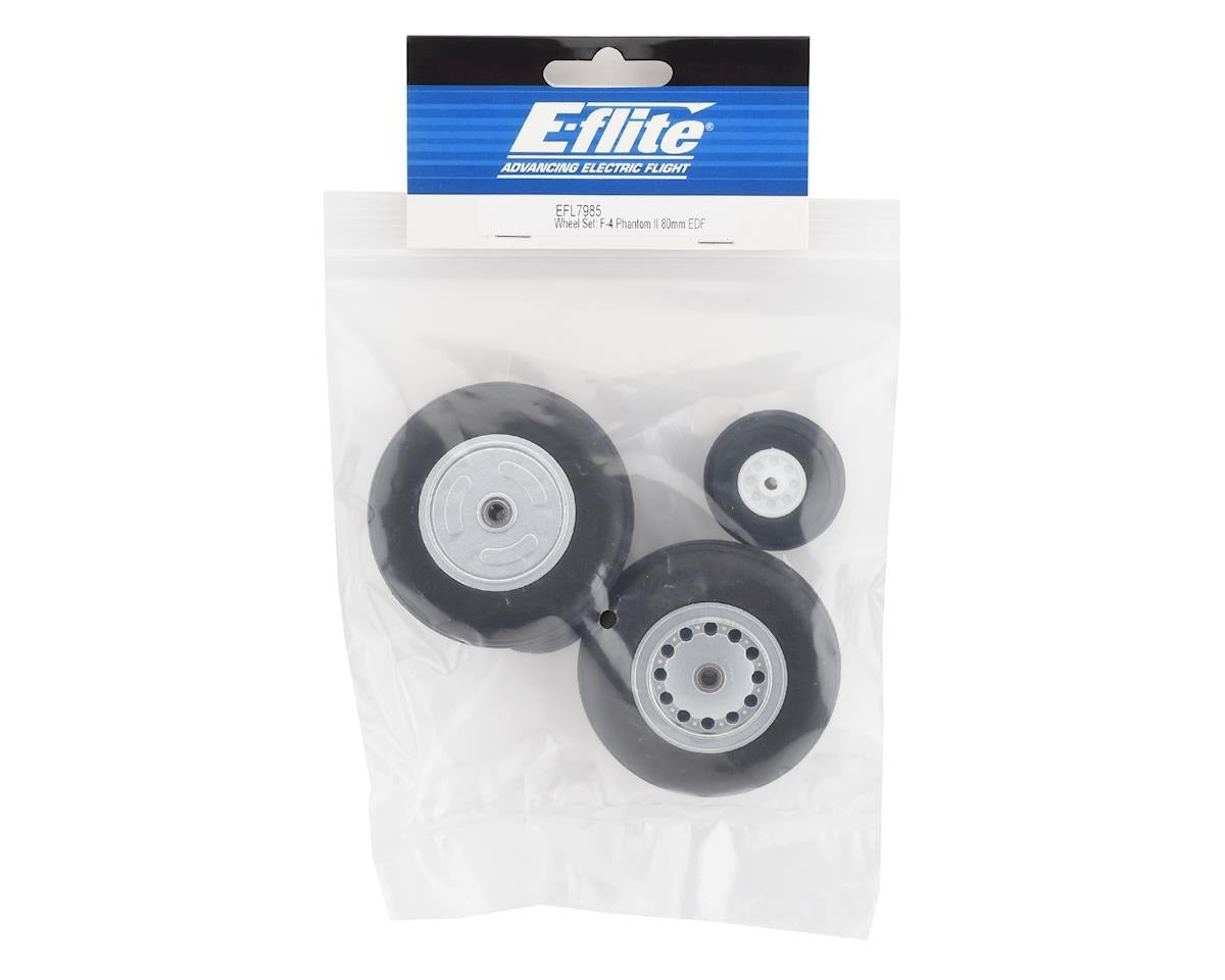 F-4 Phantom II 80mm EDF Wheel Set (EFL7985)