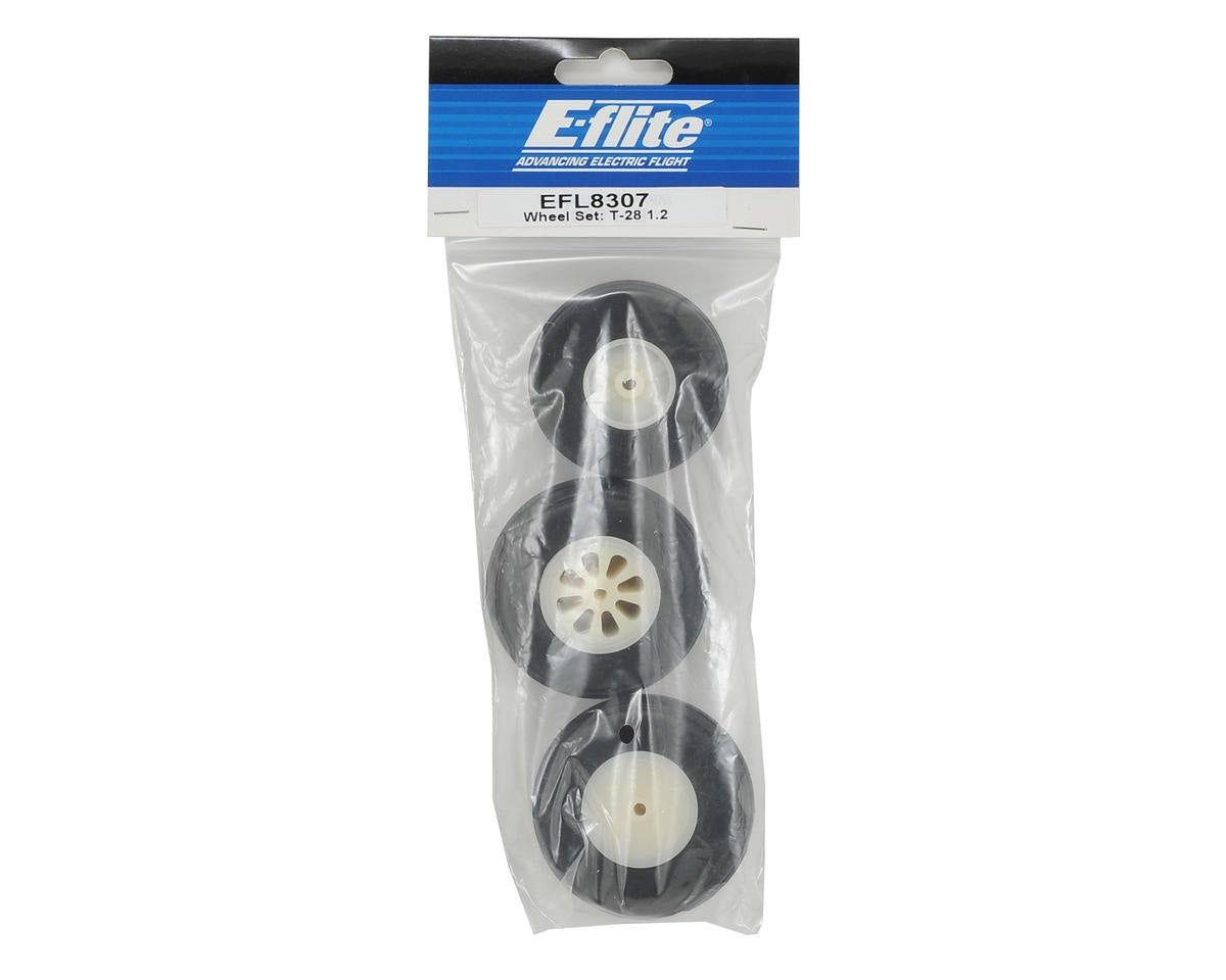 T-28 1.2 Wheel Set for RC Aircraft (EFL8307)