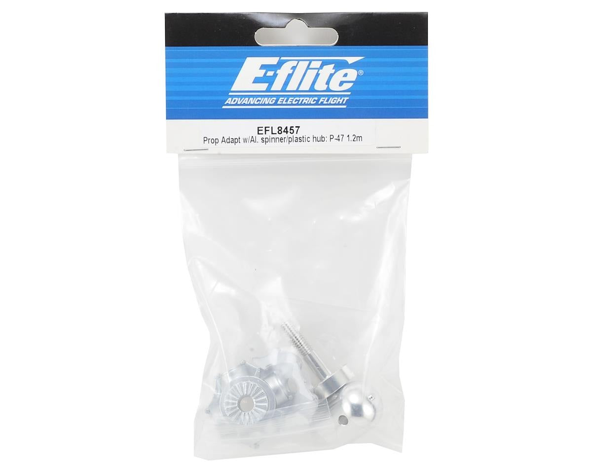 Prop Adapter with Aluminum Spinner and Plastic Hub for P-47 1.2m (EFL8457)