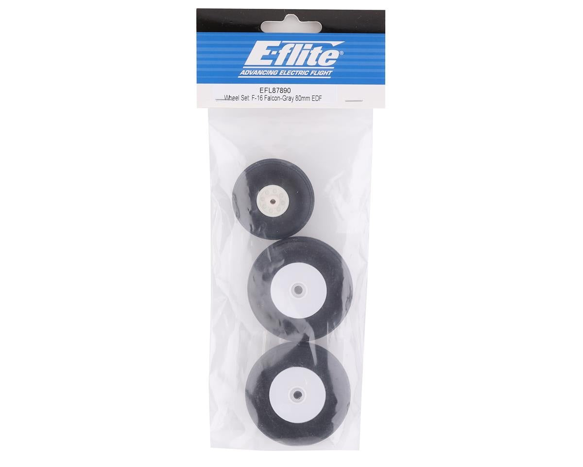 F-16 80mm EDF Wheel Set (EFL87890)