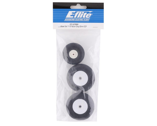 F-16 80mm EDF Wheel Set (EFL87890)