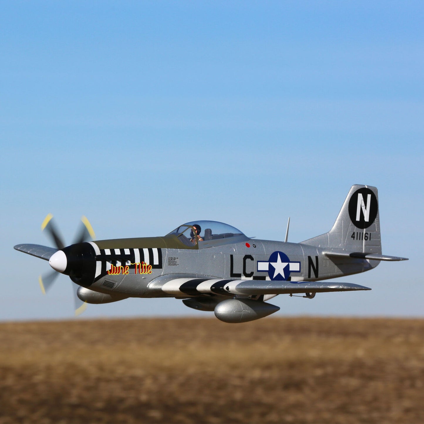 P-51D Mustang 1.2M BNF Basic (EFL89500)