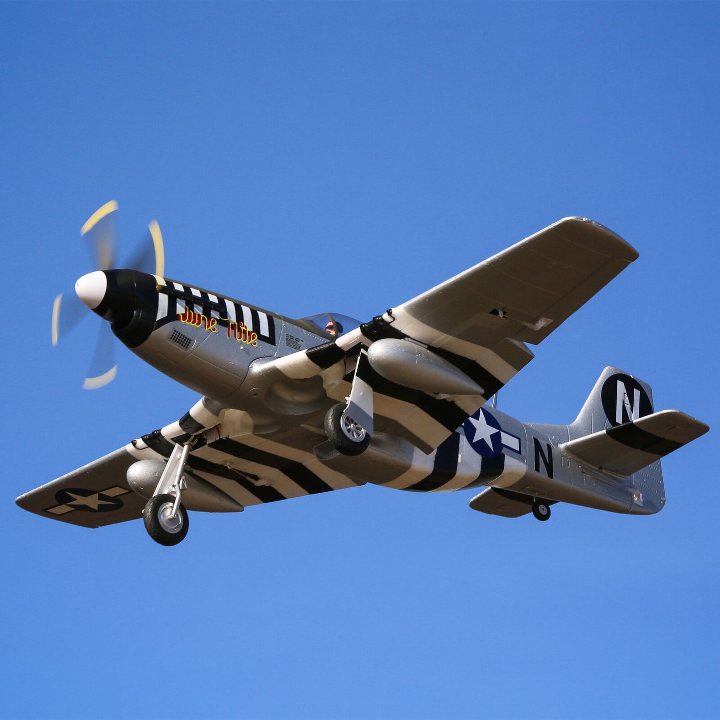 P-51D Mustang 1.2M BNF Basic (EFL89500)