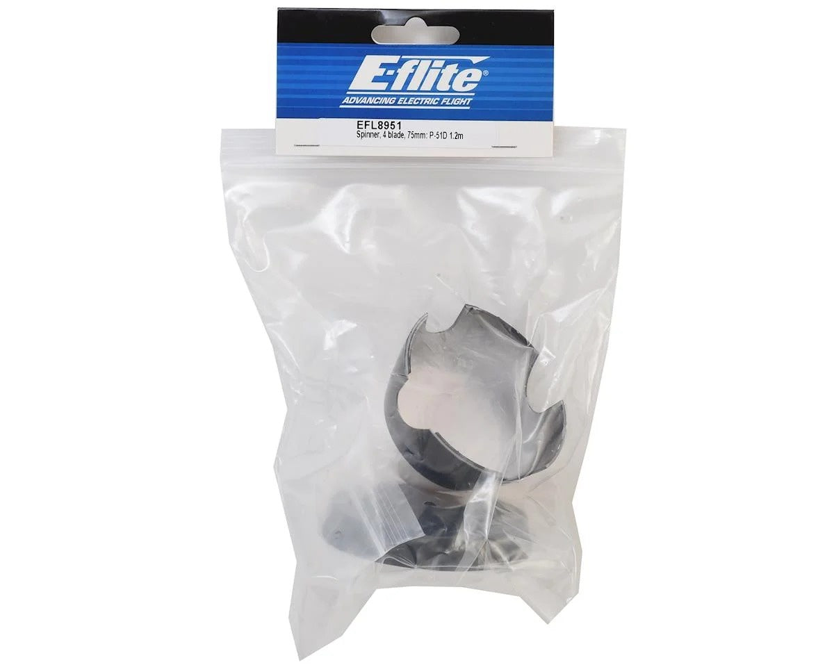4-blade Spinner, 75mm: P-51D 1.2m (EFL8951)