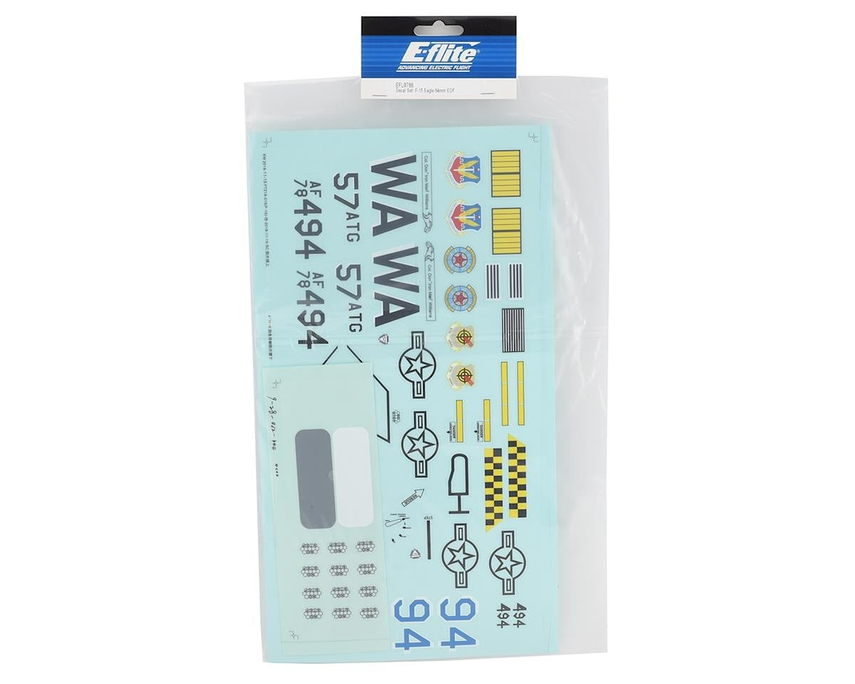 Decal Sheet for F-15 Eagle 64mm EDF (EFL9786)