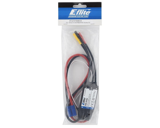 100-Amp Pro Switch-Mode BEC Brushless ESC with 270mm Lead (EFLA10100AEC5)