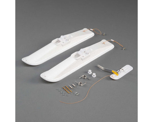 10-15 Size Taildragger Ski Set with 3mm Axle (EFLA970)