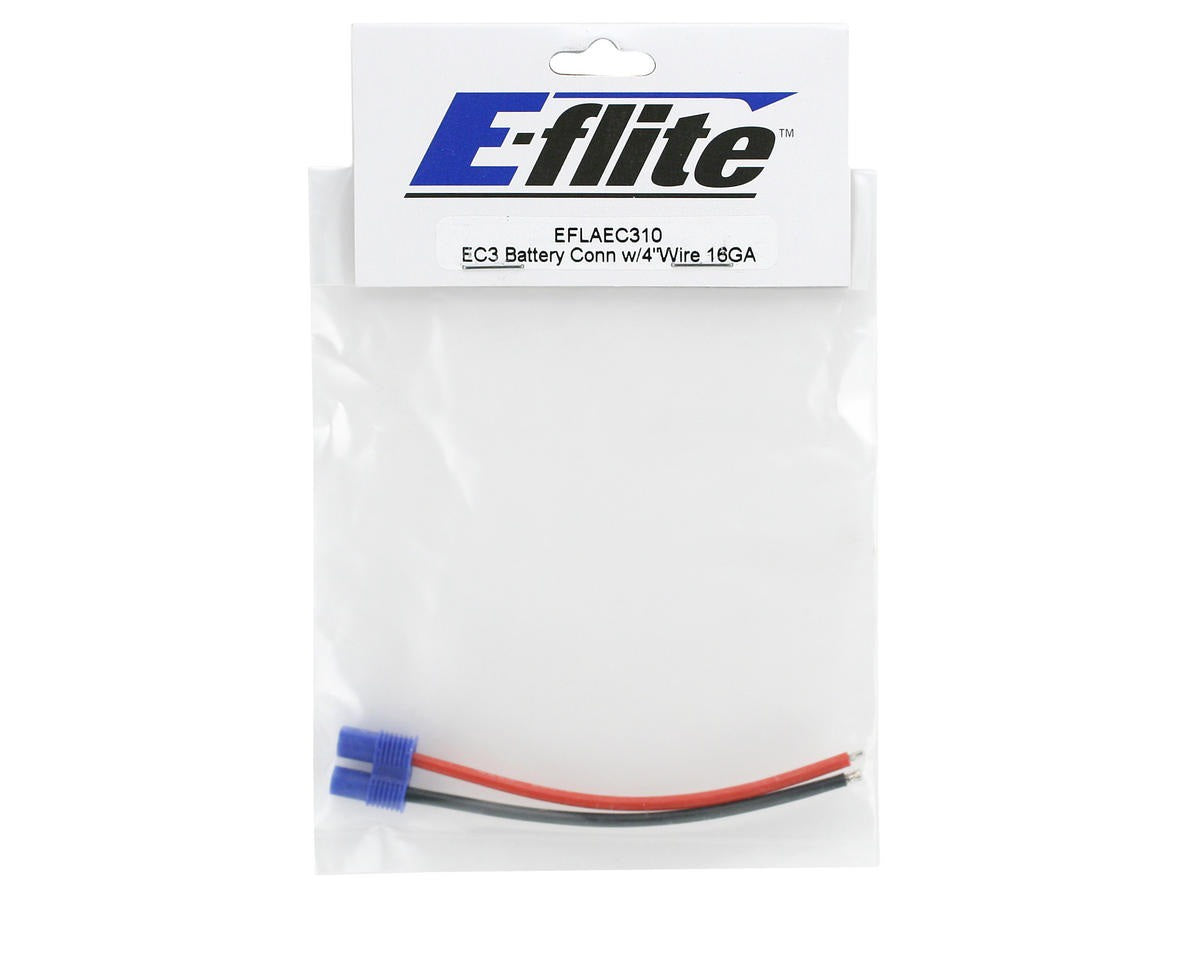 EC3 Battery Connector with 4" Wire 16 AWG (EFLAEC310)