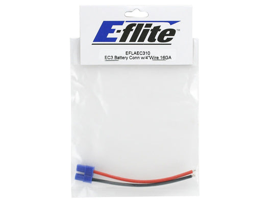 EC3 Battery Connector with 4" Wire 16 AWG (EFLAEC310)