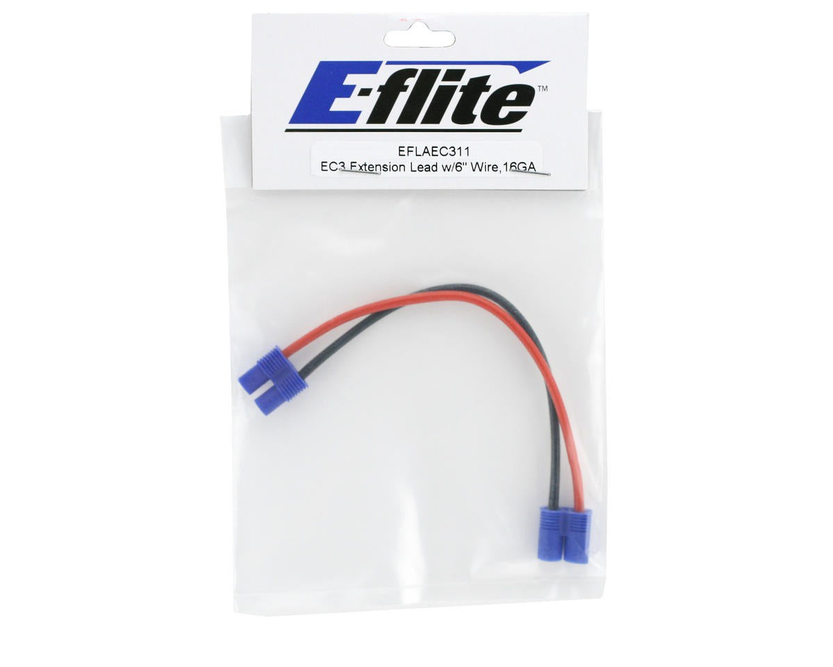 EC3 Extension Lead with 6 Inch Wire and 16 AWG (EFLAEC311)