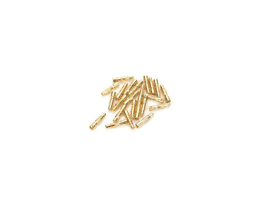 Gold Bullet Male Connectors 4mm (EFLAEC513)