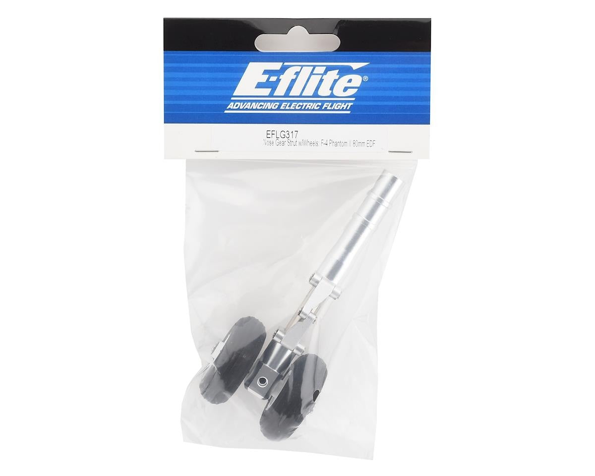 Nose Gear Strut with Wheels for F-4 Phantom II 80mm (EFLG317)