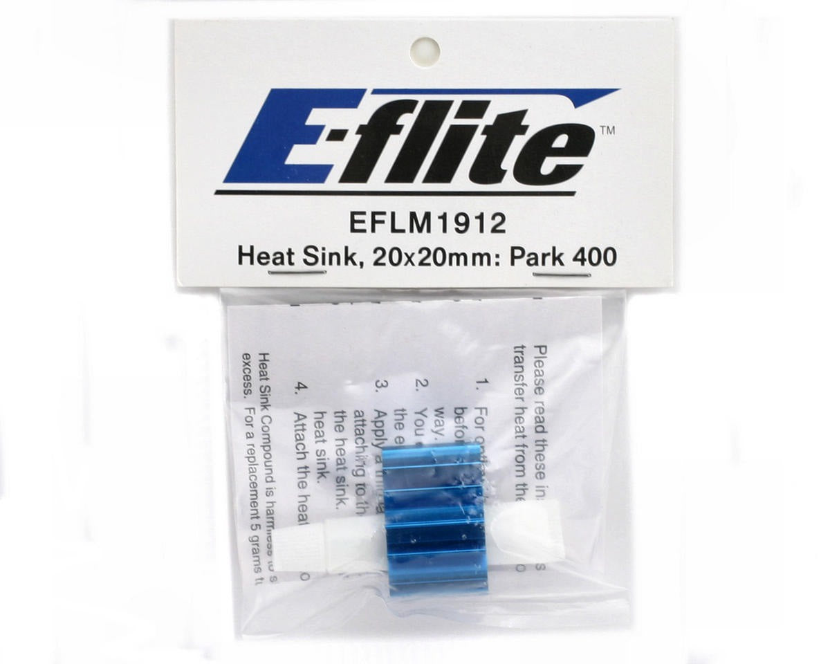 20x20mm Heat Sink for Park 400 Inrunner (EFLM1912)