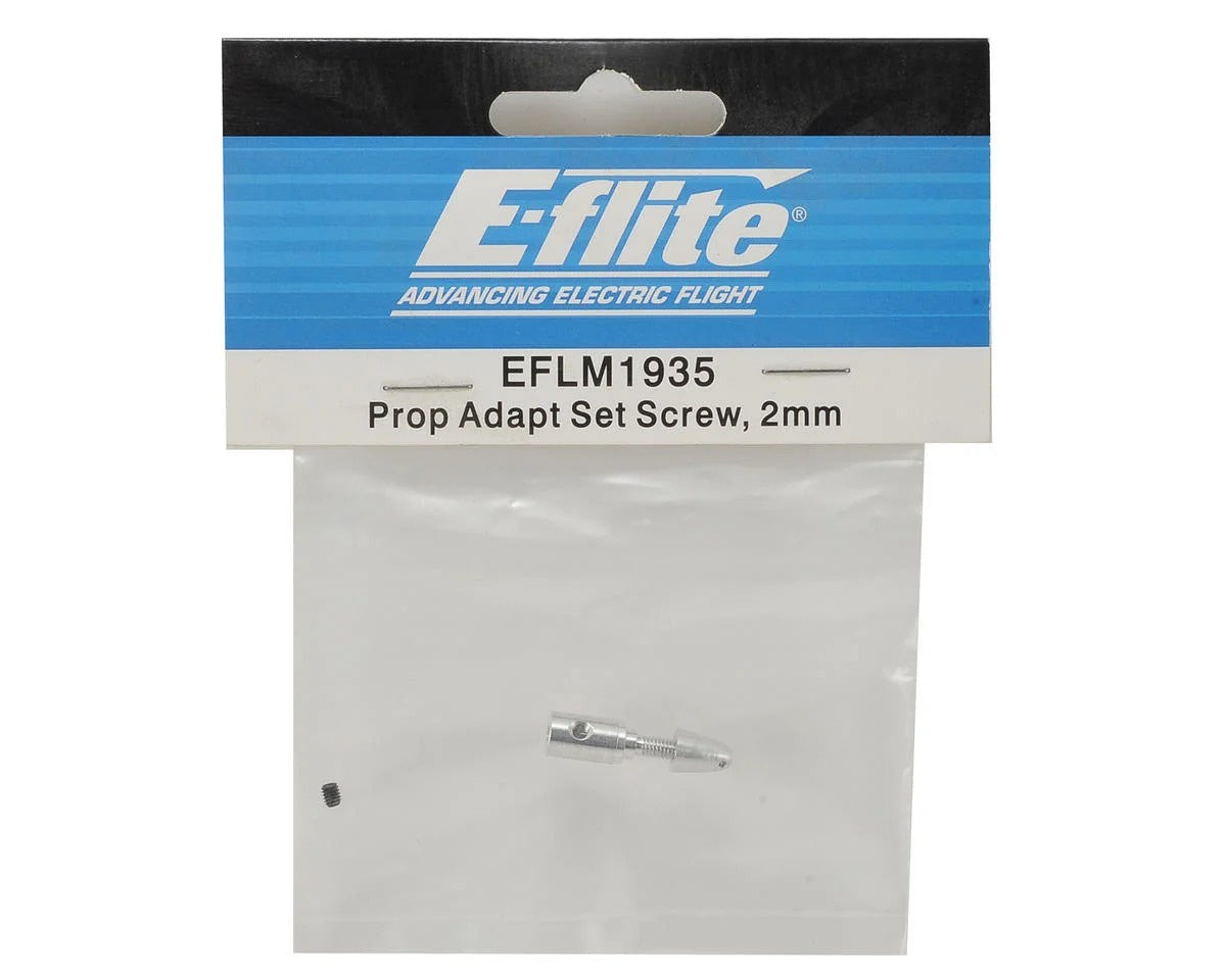 Prop Adapter Bullet with Setscrew 2mm (EFLM1935)