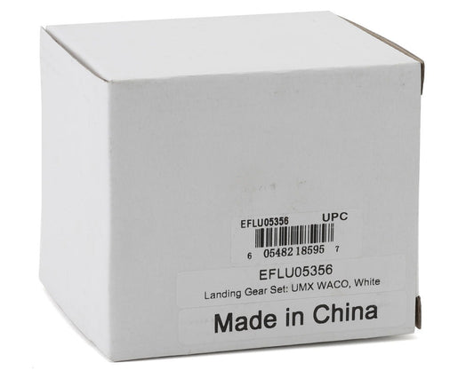 Landing Gear Set for UMX WACO (White) (EFLU05356)
