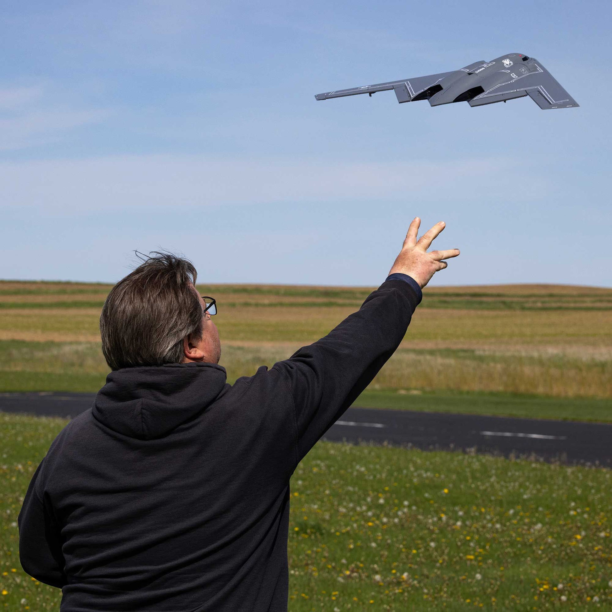 Micro B-2 Spirit of America Twin 30mm EDF BNF Basic (EFLU09050)_26