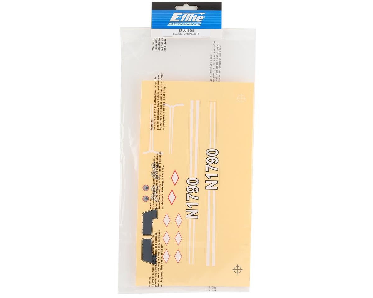 Decal Set for UMX Pitts S-1S (EFLU15265)