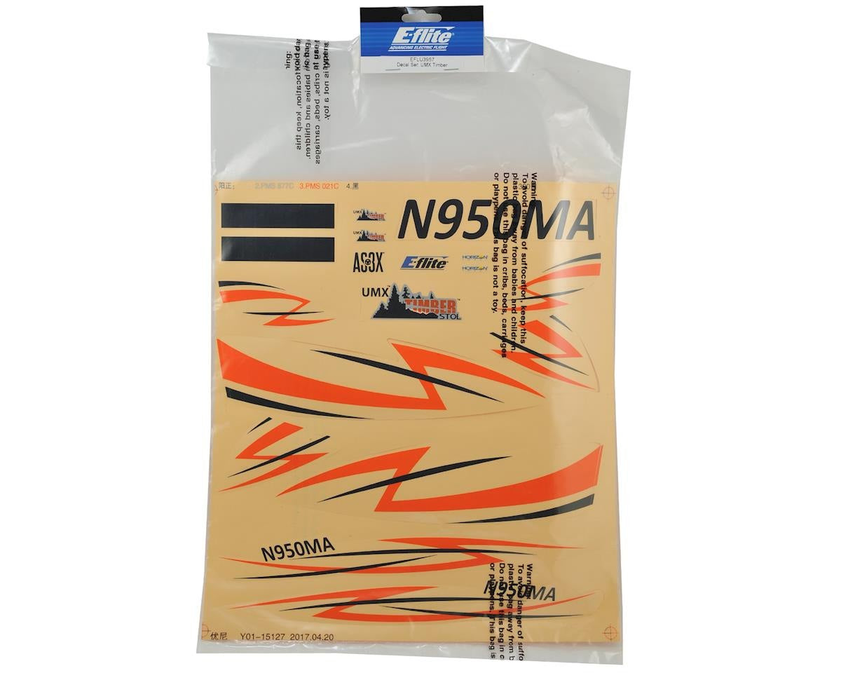 Decal Sheet for UMX Timber (EFLU3957)