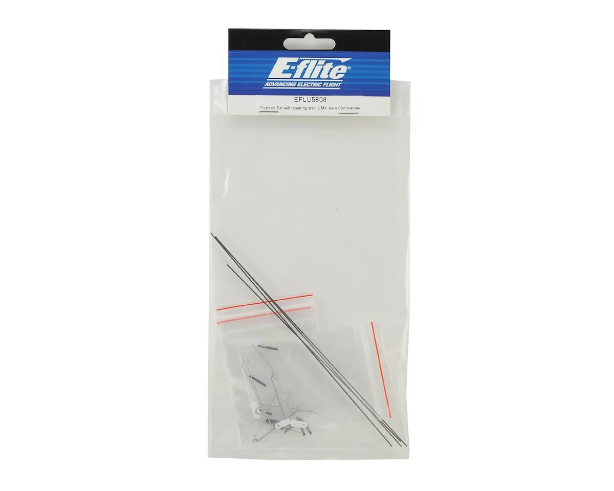 Pushrod Set with Steering Arm for UMX Aero Commander (EFLU5808)