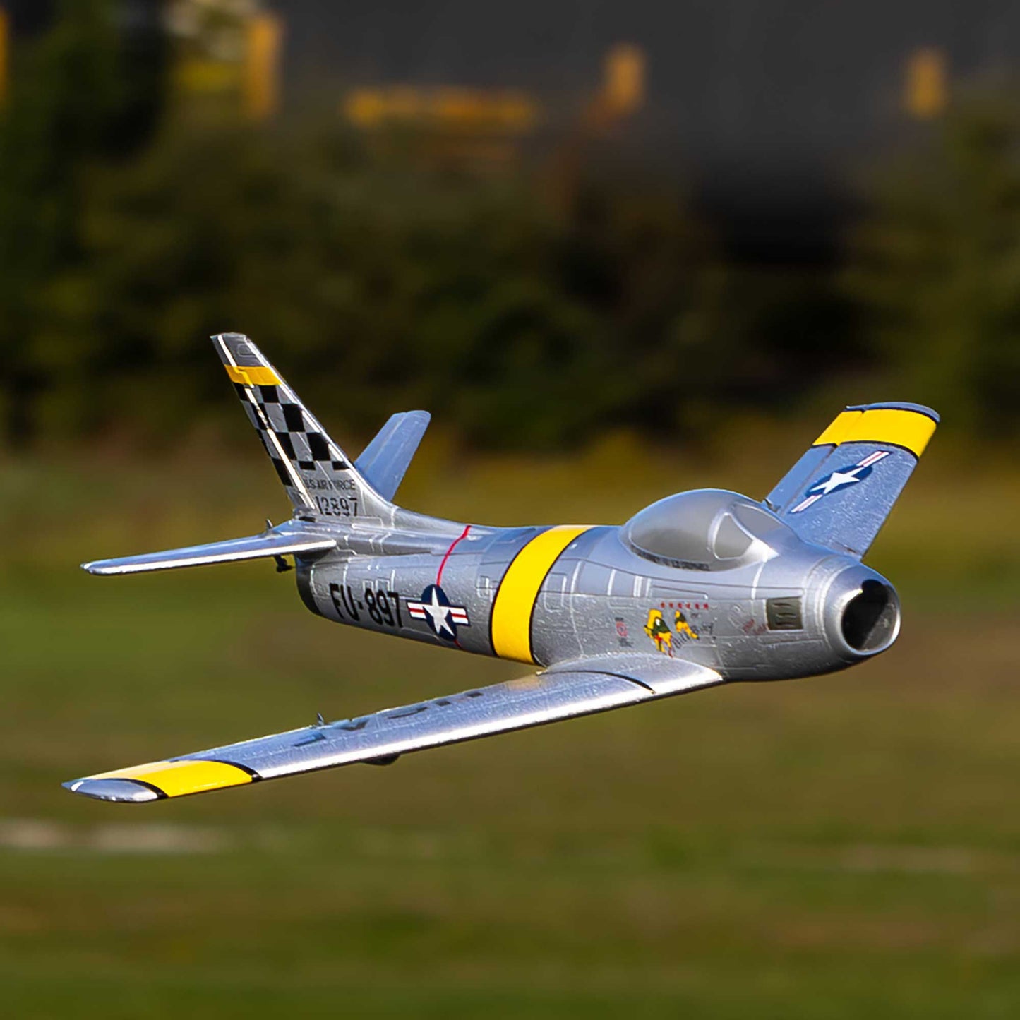 UMX F-86 Sabre 30mm EDF BNF Basic (EFLU7050)