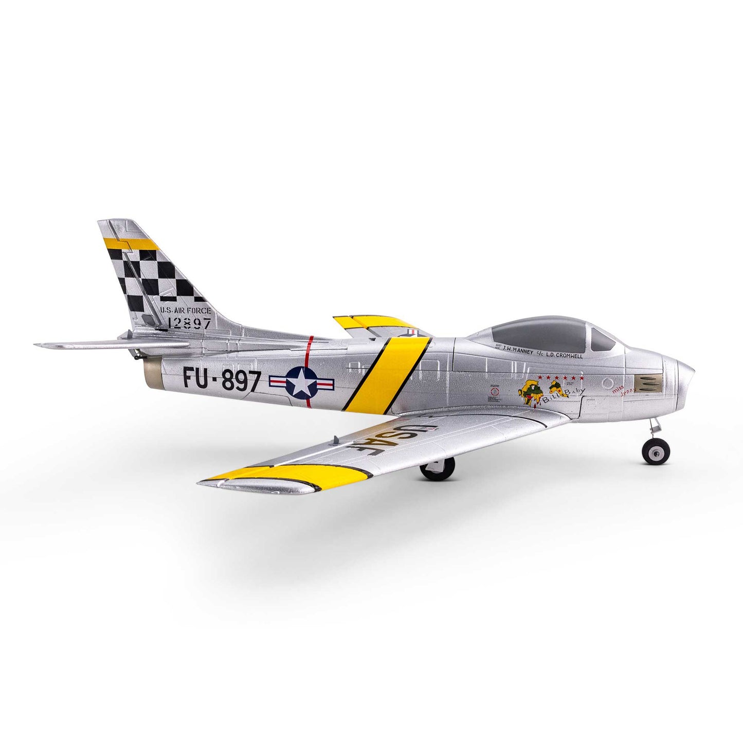 UMX F-86 Sabre 30mm EDF BNF Basic (EFLU7050)