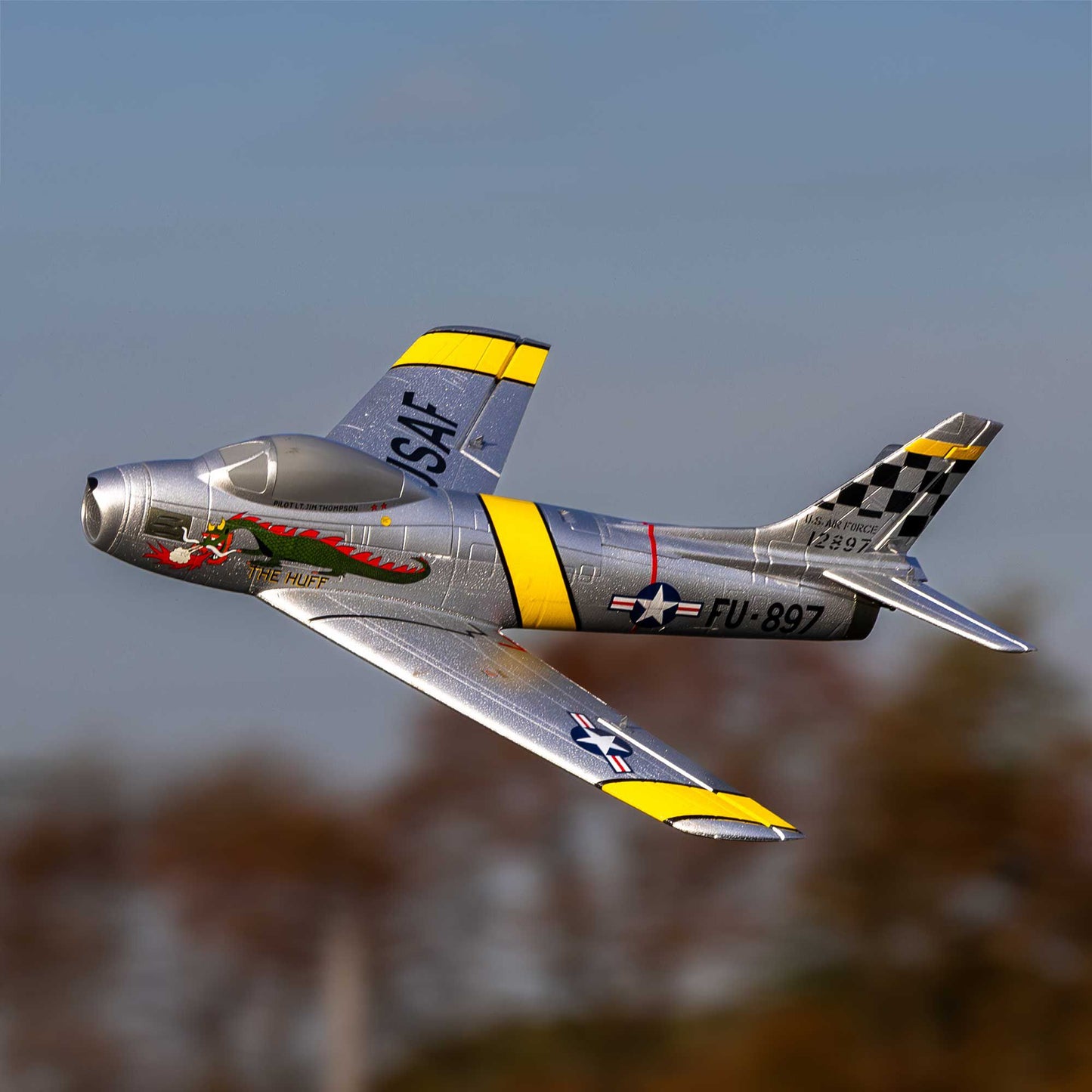 UMX F-86 Sabre 30mm EDF BNF Basic (EFLU7050)