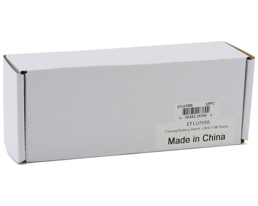 Canopy and Battery Hatch for UMX F-86 Sabre (EFLU7055)