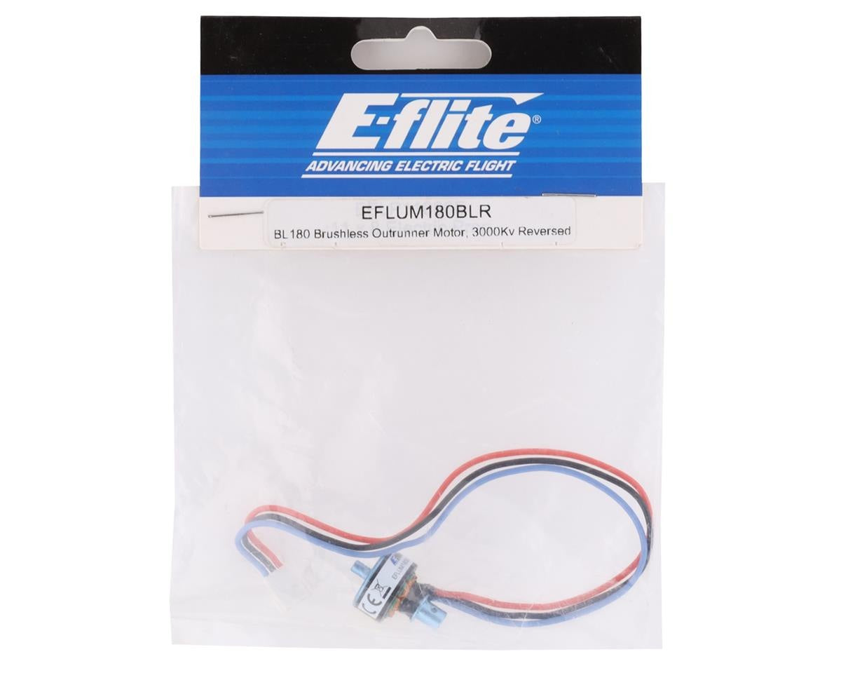 BL180 Brushless Outrunner Motor 3000Kv Reversed (EFLUM180BLR)