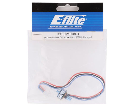 BL180 Brushless Outrunner Motor 3000Kv Reversed (EFLUM180BLR)
